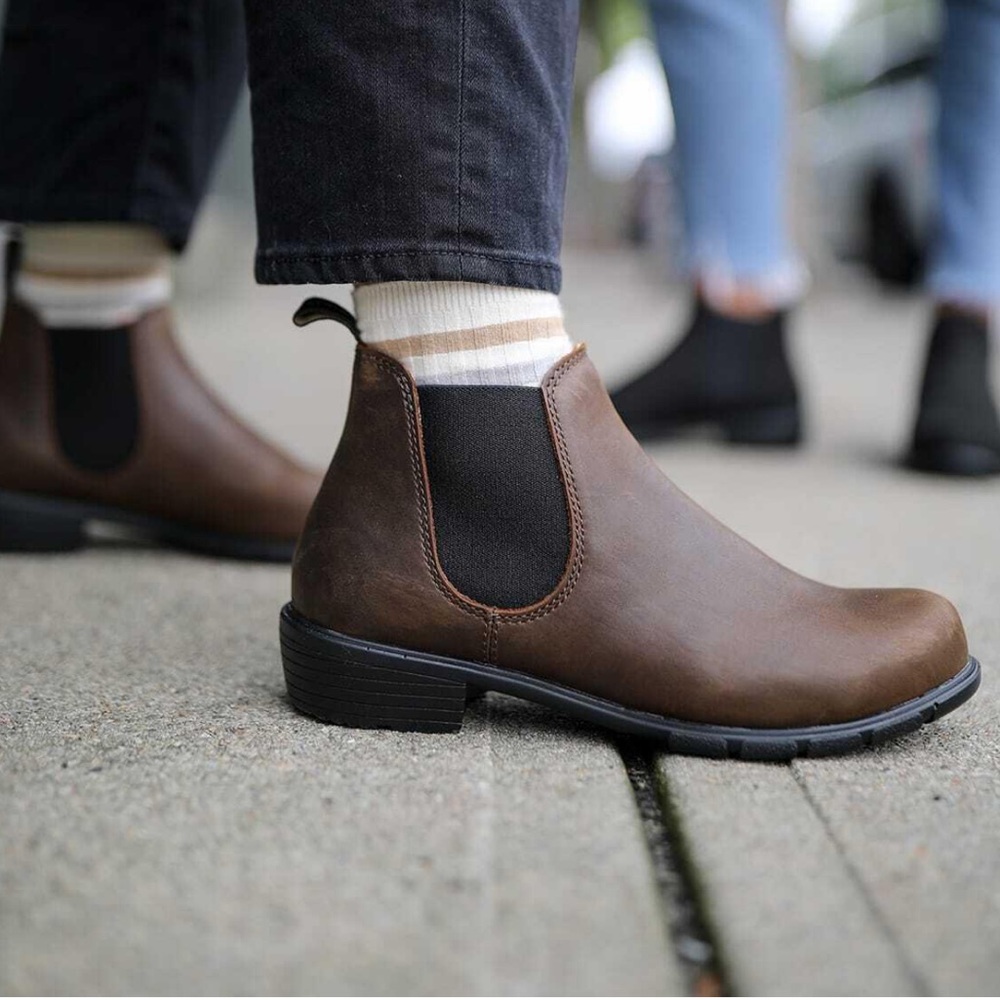 Blundstone 1970 Women's Low Heel Antique Brown sz 7